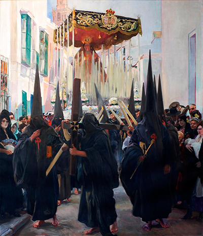 Sevilla, Holy Week Penitents Joaquin Sorolla